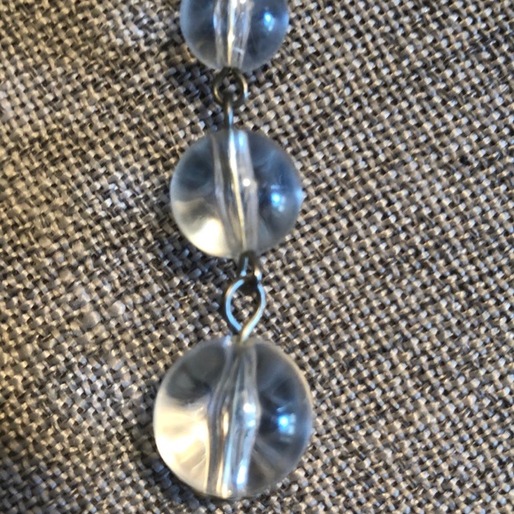 Acrylic Dangling Earrings - Picture 2 of 3